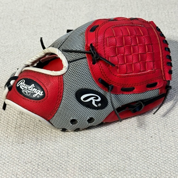 Rawlings PL10SS 10" RHT Left-Handed Youth Softball Baseball Glove - Picture 6 of 8